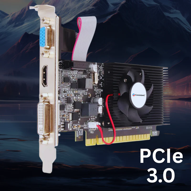 Consistent 730 Graphics Card 4GB DDR3 128-bit - View 2