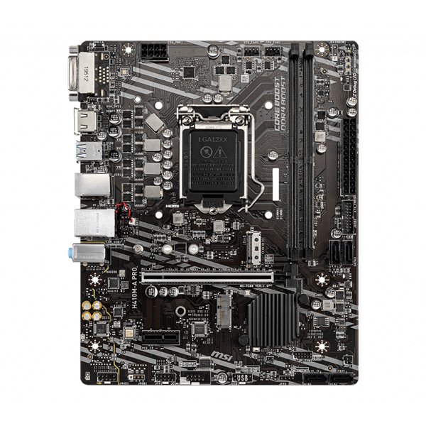 MSI H410M-A PRO Motherboard - View 2