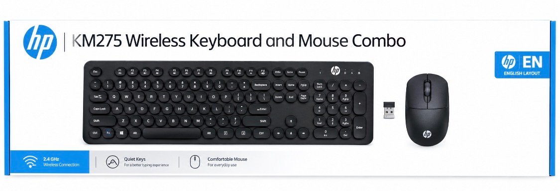 HP KM275 Wireless Keyboard combo