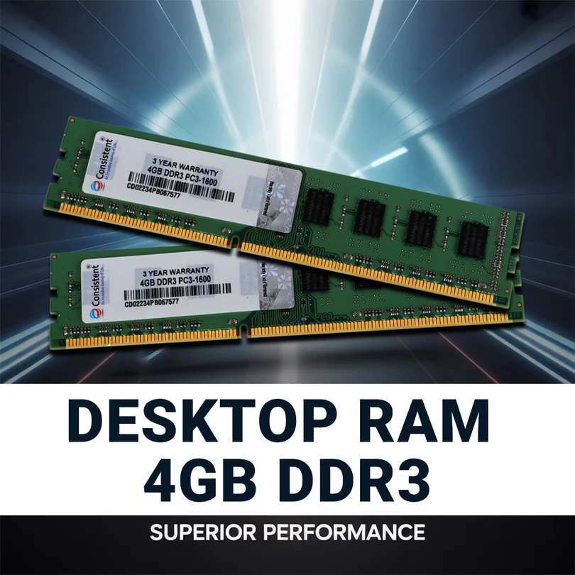 Consistent 4GB DDR3 RAM 1600MHz Desktop Memory - View 2