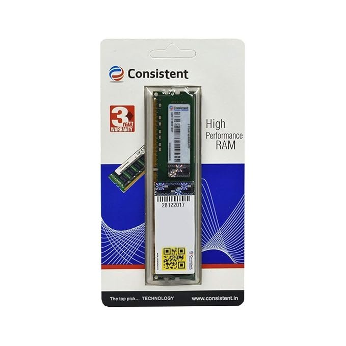 Consistent 4GB DDR3 RAM 1600MHz Desktop Memory - View 3