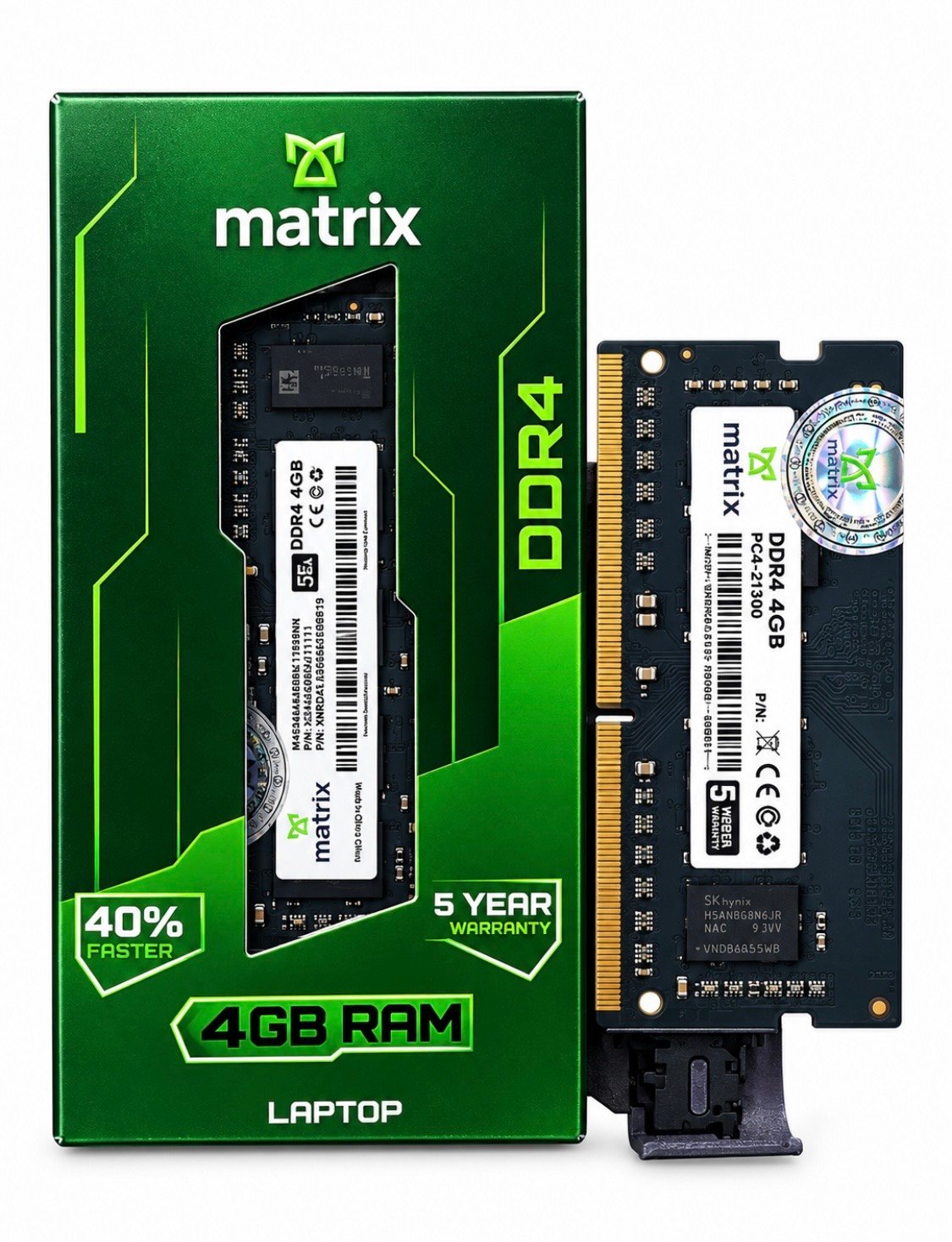 Matrix 4GB DDR4 2666MHz Laptop RAM