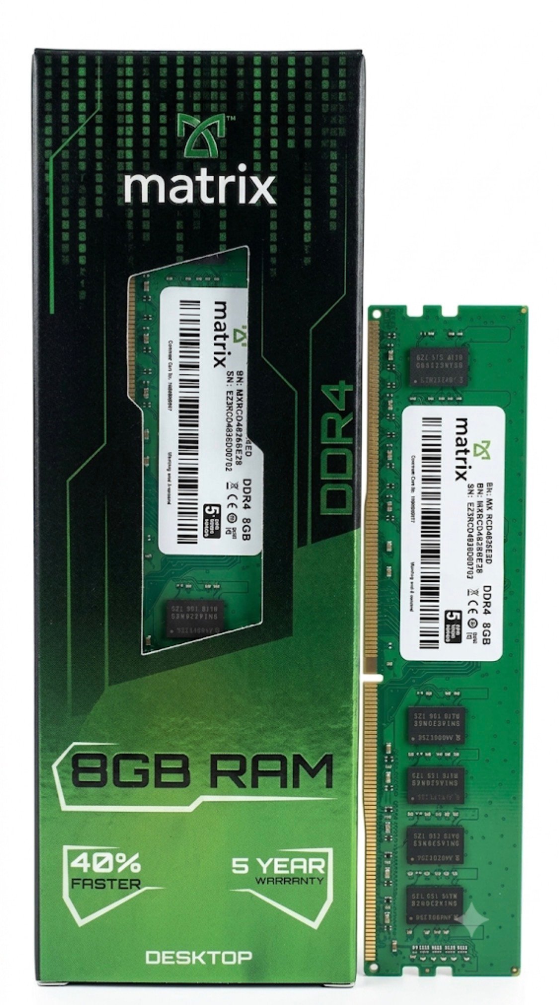 Matrix 8GB DDR4 2666MHz Desktop RAM