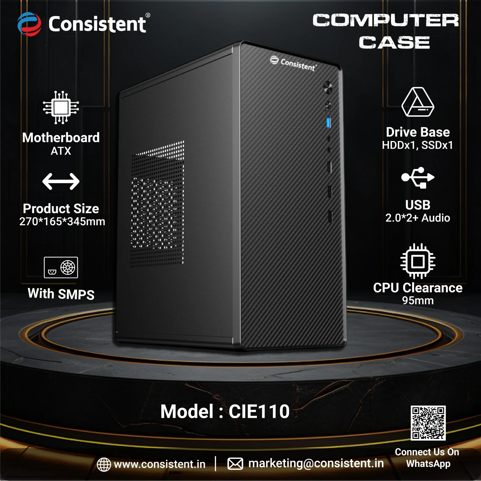 Consistent Cabinet WITH SMPS